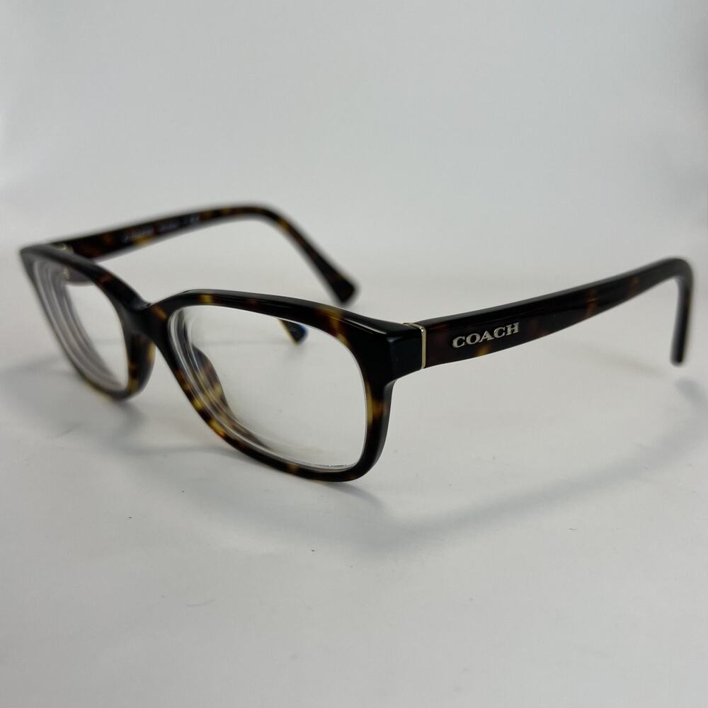COACH Eyeglasses HC 6089 5120 51-16-135 Dark Tortoise *FRAMES ONLY*